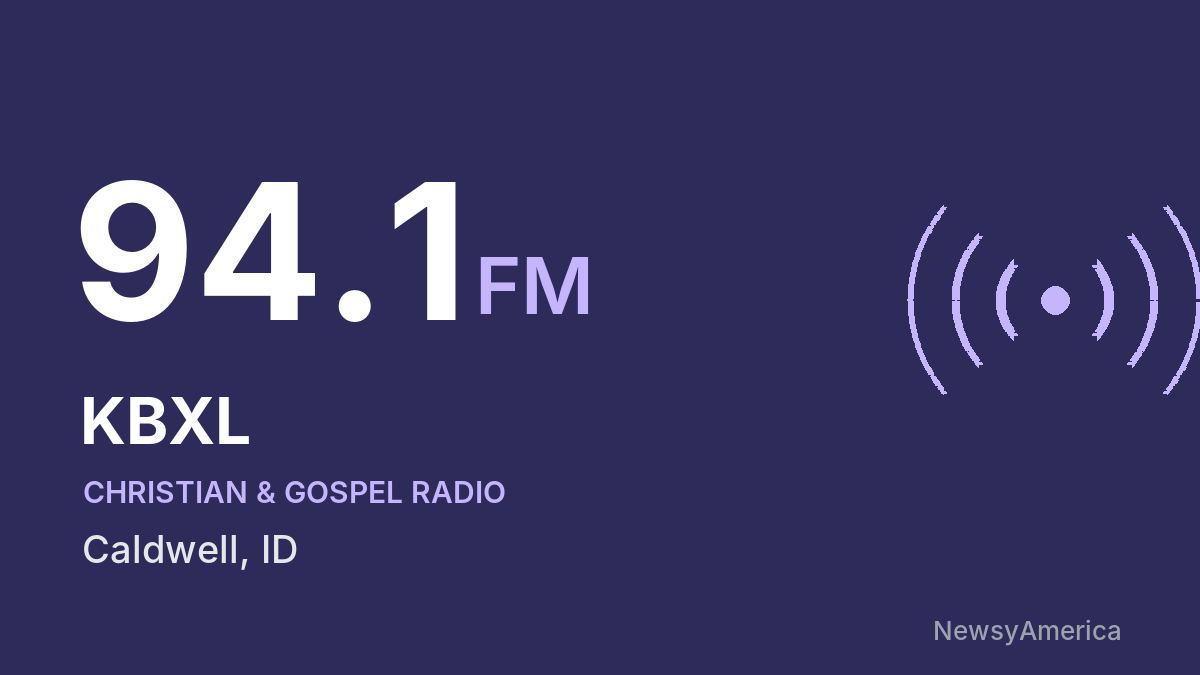 KBXL 94.1 FM – Caldwell