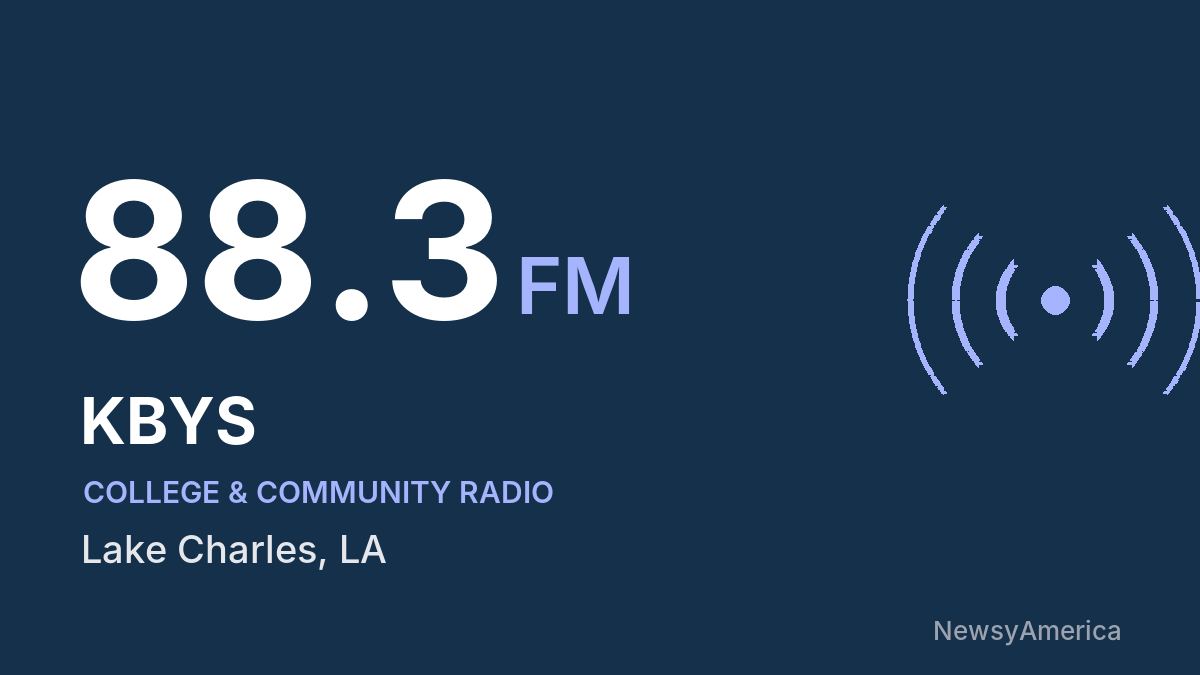 KBYS 88.3 FM – Lake Charles