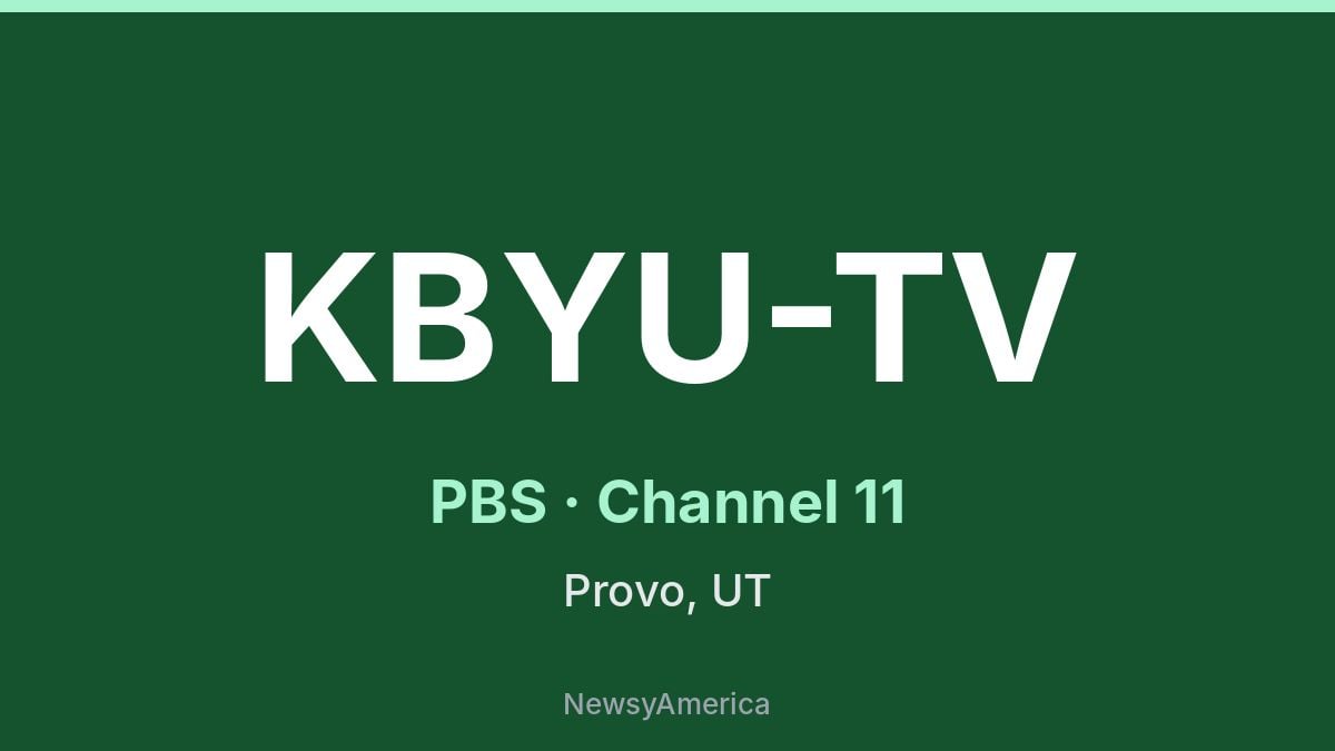 KBYU-TV – PBS 11 Salt Lake City