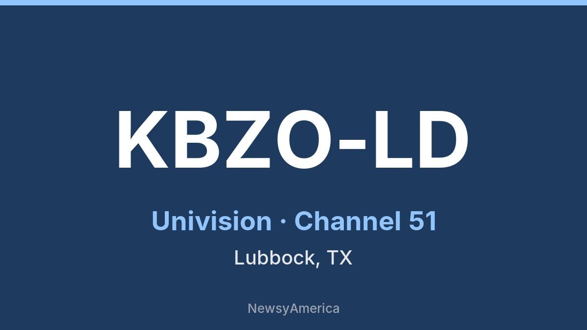 KBZO-LD – Univision 51 Lubbock
