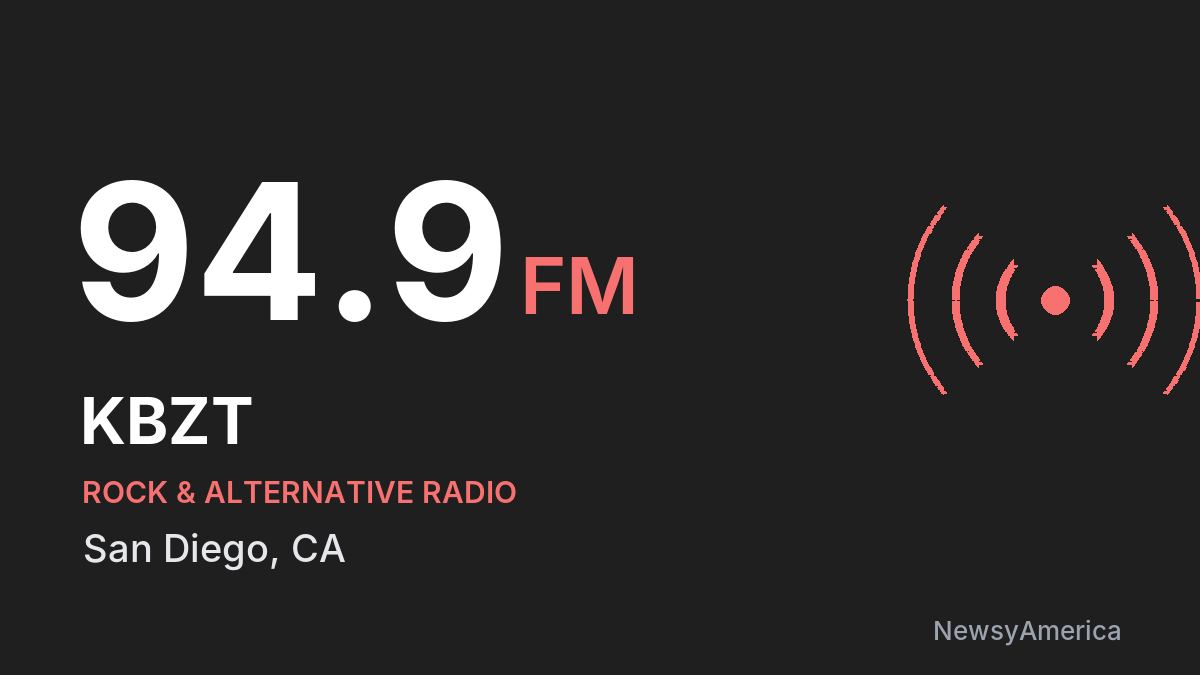 KBZT 94.9 FM – San Diego