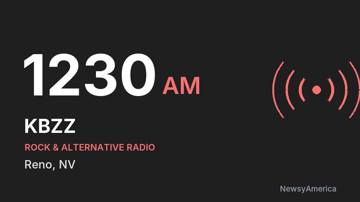 KBZZ 1230 AM – Reno