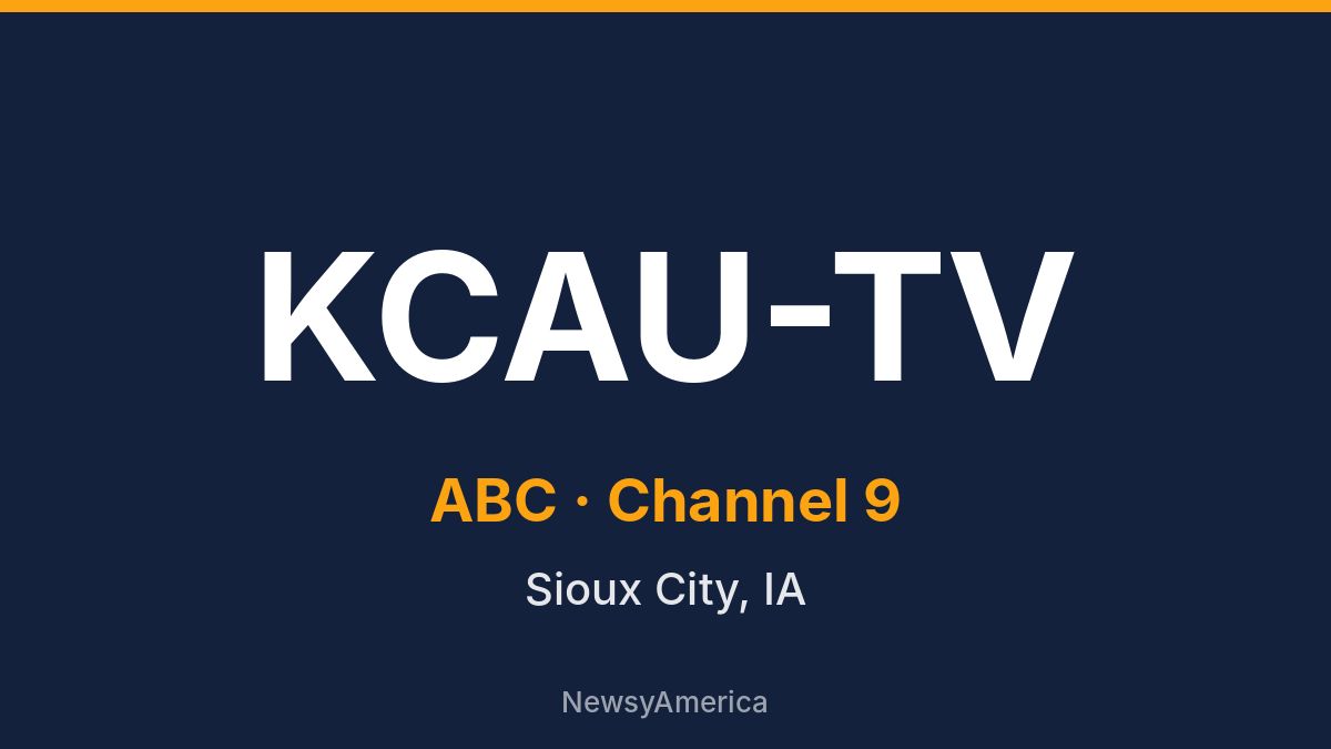 KCAU-TV – ABC 9 Sioux City