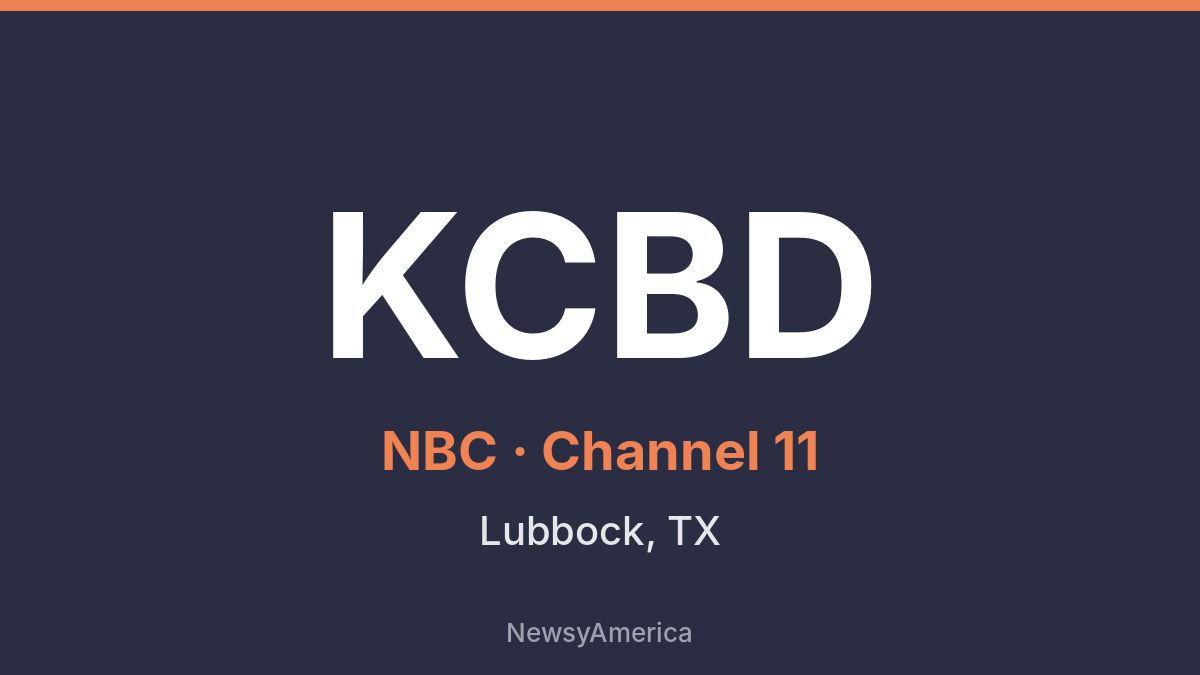 KCBD – NBC 11 Lubbock
