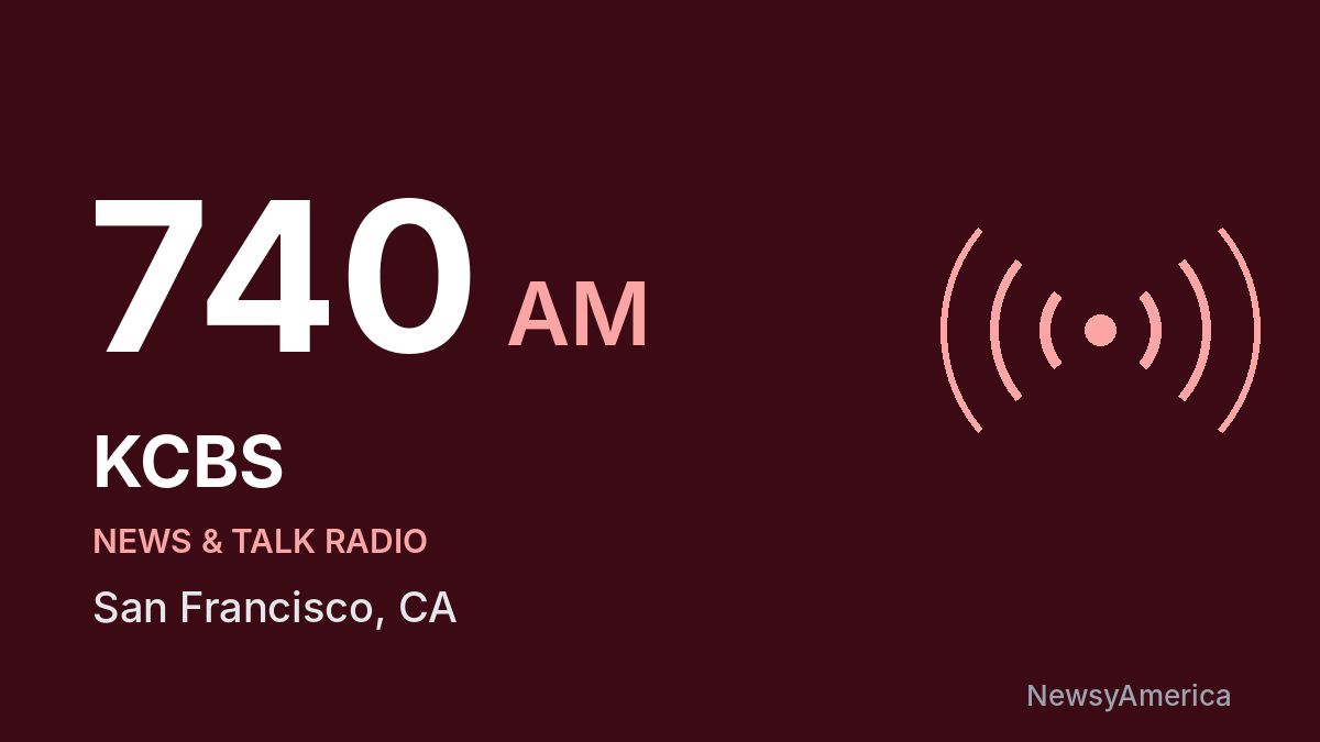 KCBS 740 AM – San Francisco