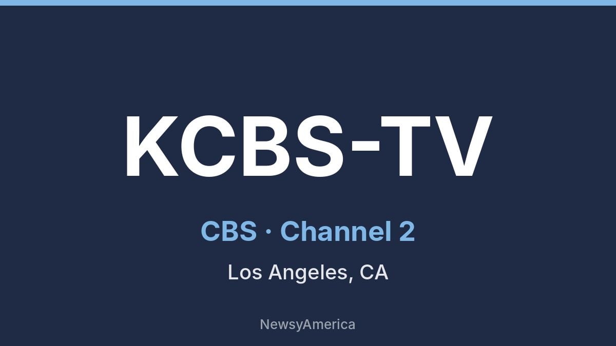 KCBS-TV – CBS 2 Los Angeles