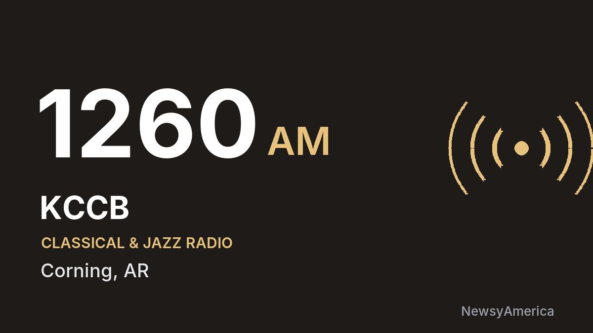 KCCB 1260 AM – Corning