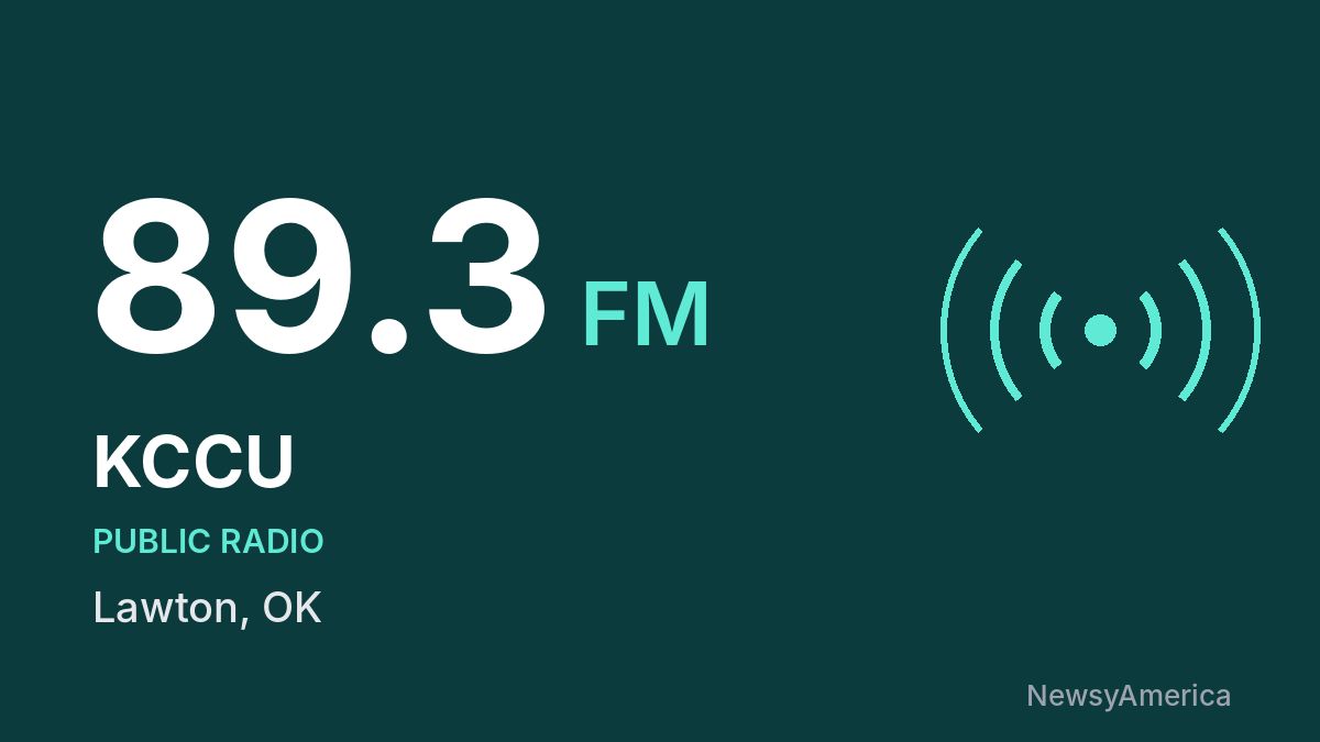 KCCU 89.3 FM – Lawton