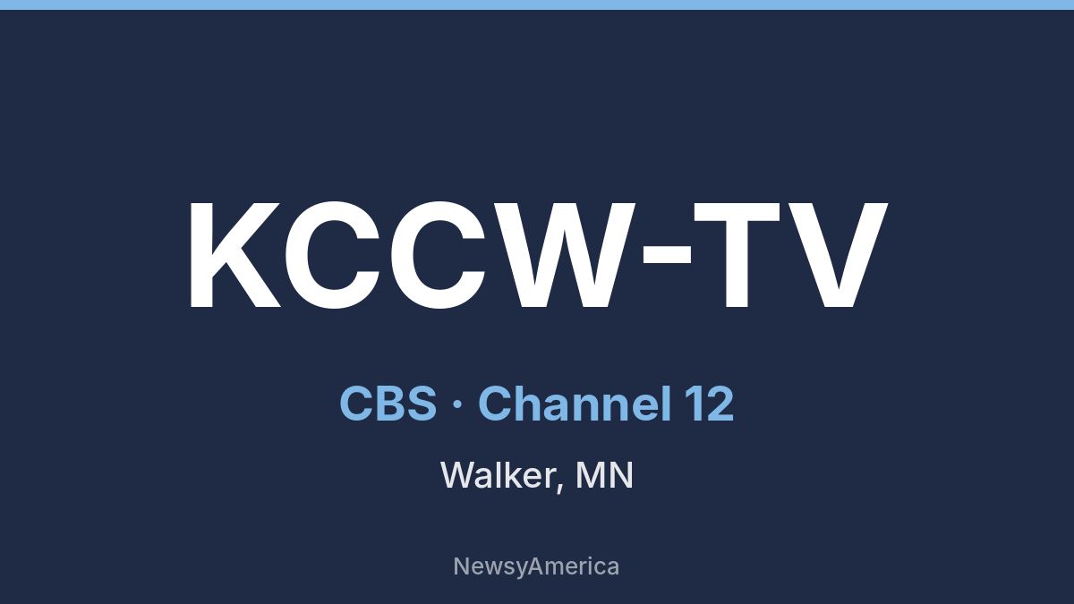 KCCW-TV – CBS 12 Minneapolis