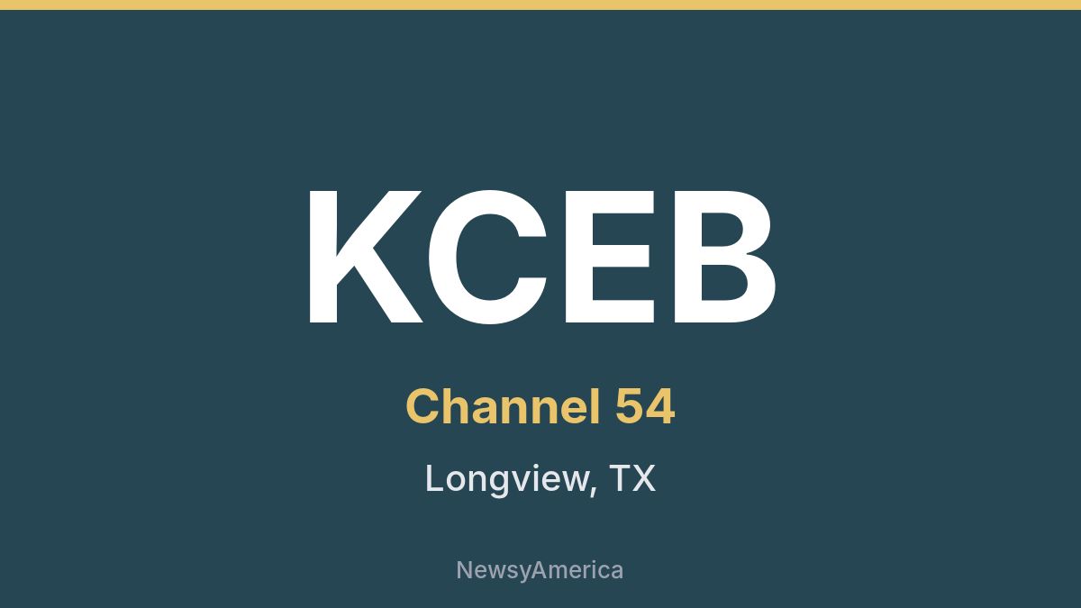 KCEB – Channel 54 Tyler