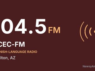 KCEC-FM 104.5 FM, Wellton, AZ