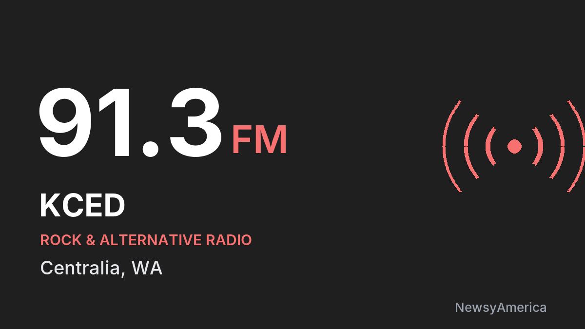 KCED 91.3 FM – Centralia
