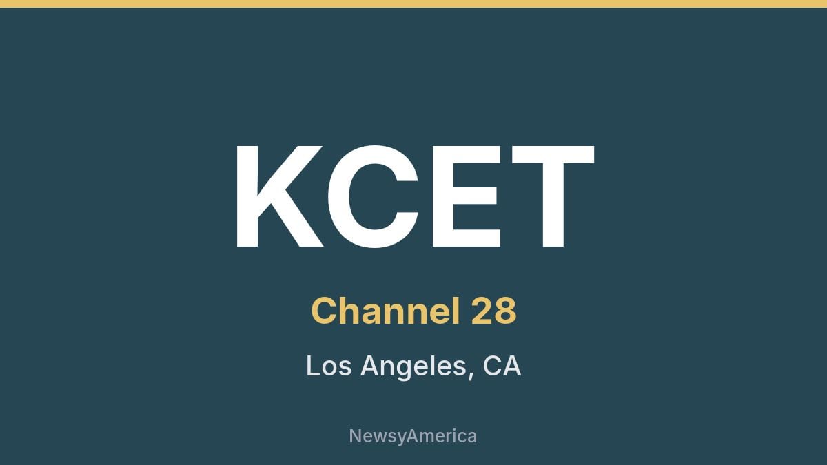 KCET – Channel 28 Los Angeles