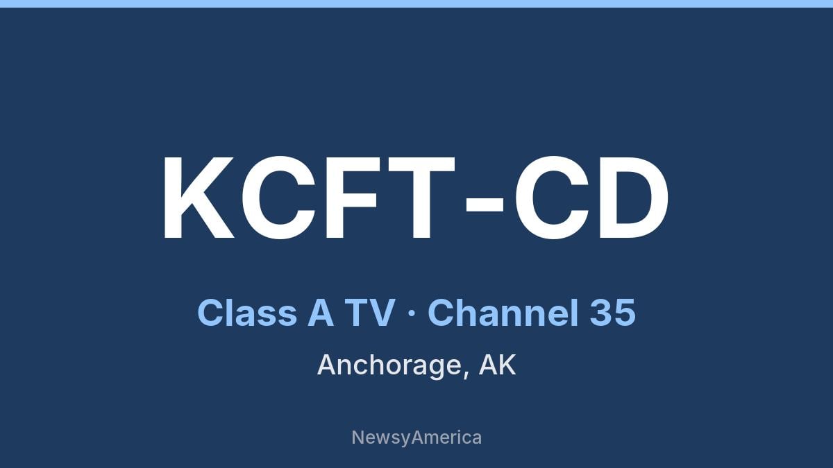 KCFT-CD – Channel 35 Anchorage