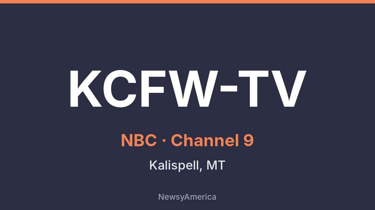 KCFW-TV – NBC 9 Missoula