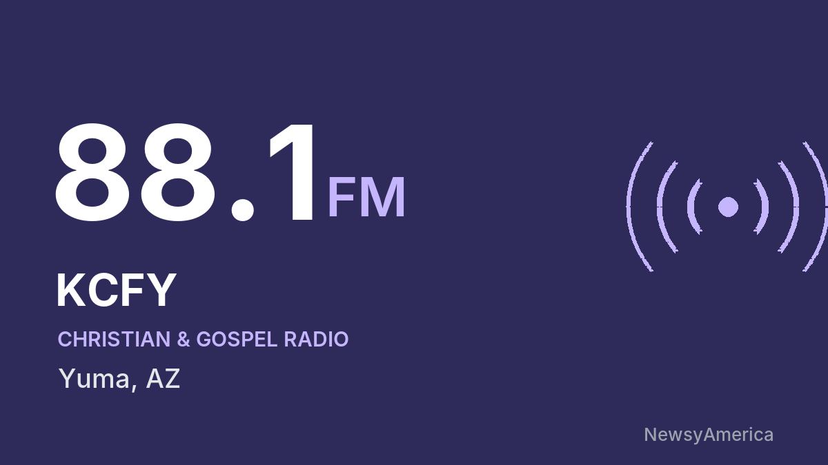 KCFY 88.1 FM – Yuma