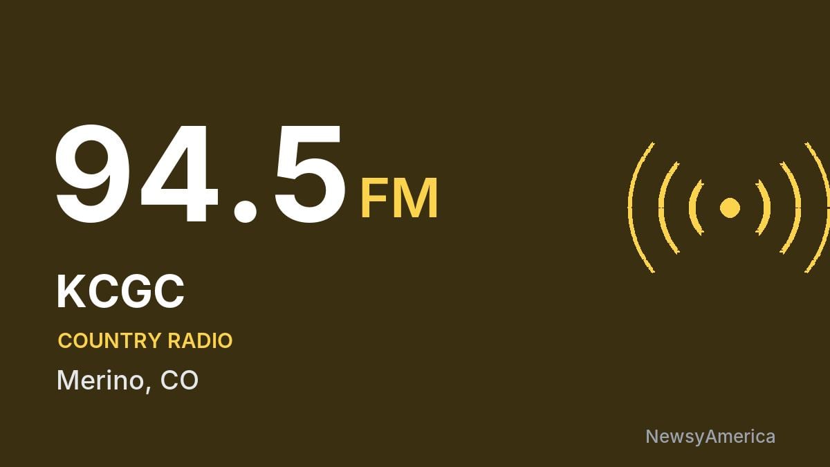 KCGC 94.5 FM – Merino