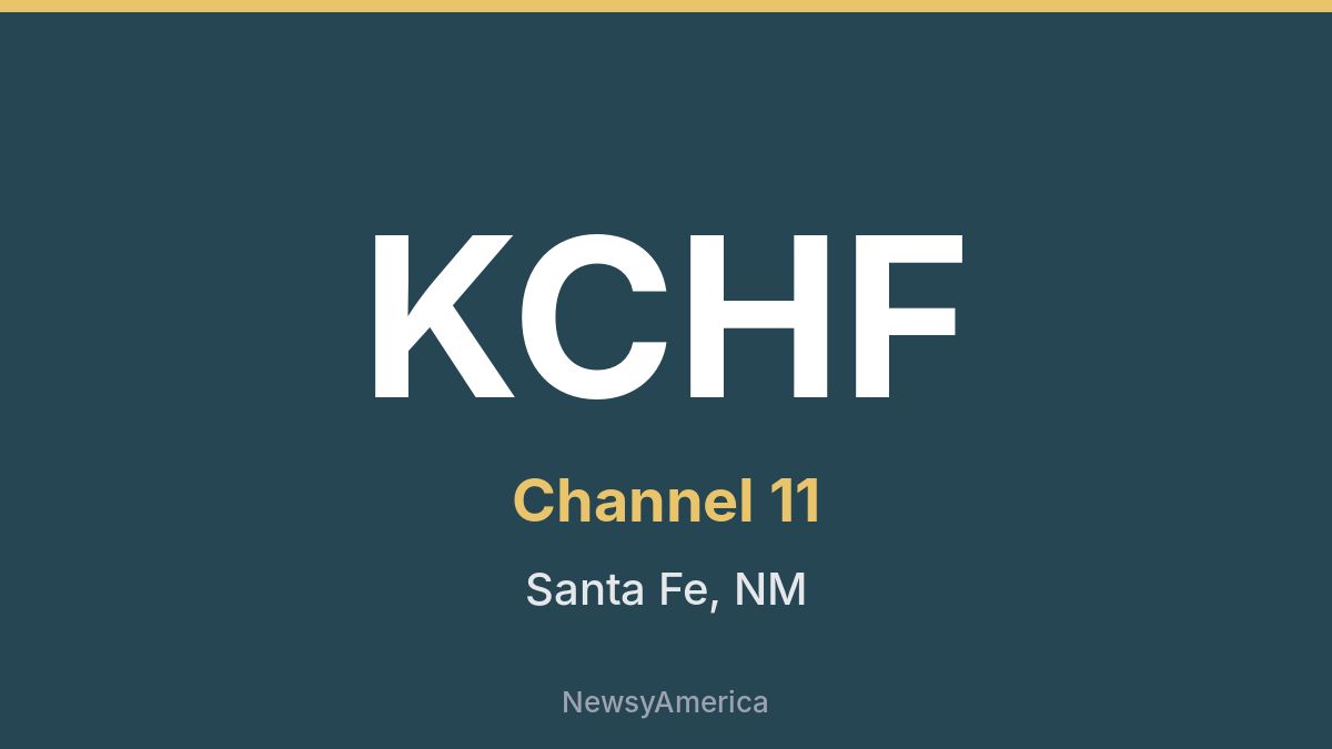 KCHF – Channel 11 Albuquerque