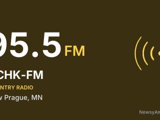KCHK-FM 95.5 FM, New Prague, MN