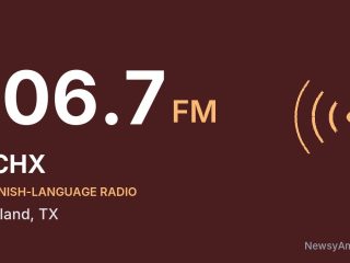 KCHX 106.7 FM, Midland, TX