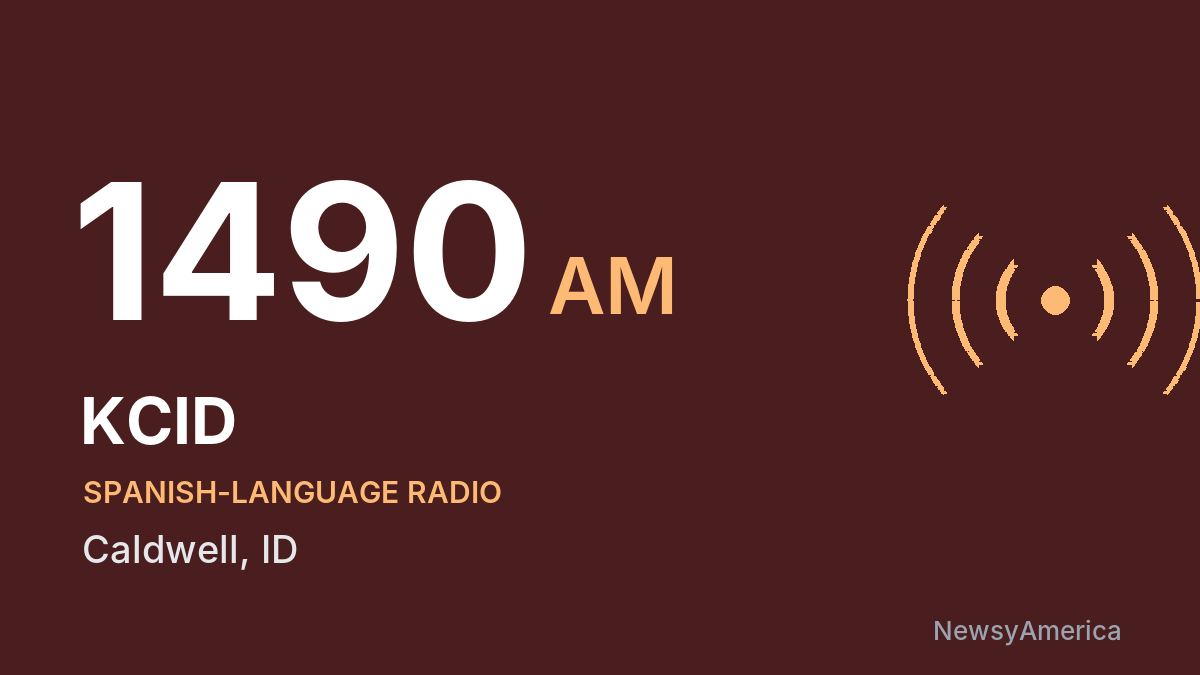 KCID 1490 AM – Caldwell