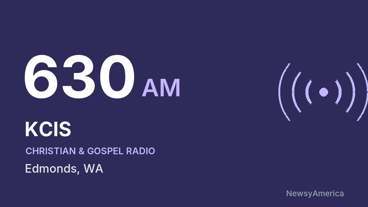 KCIS 630 AM – Edmonds