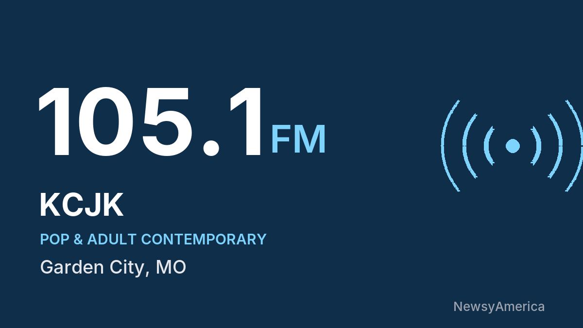 KCJK 105.1 FM – Garden City