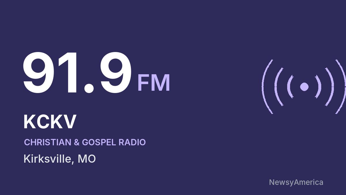 KCKV 91.9 FM – Kirksville