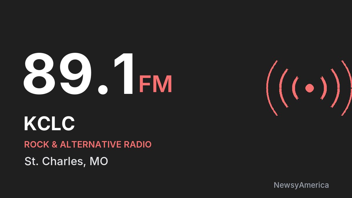 KCLC 89.1 FM – St. Charles