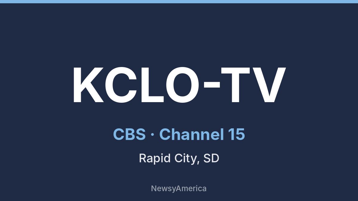 KCLO-TV – CBS 15 Rapid City