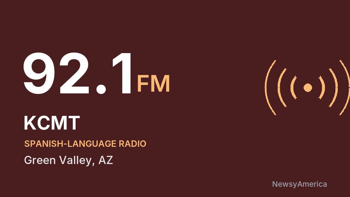 KCMT 92.1 FM – Green Valley