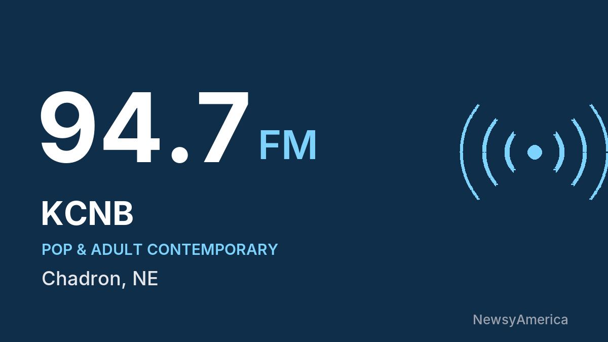 KCNB 94.7 FM – Chadron
