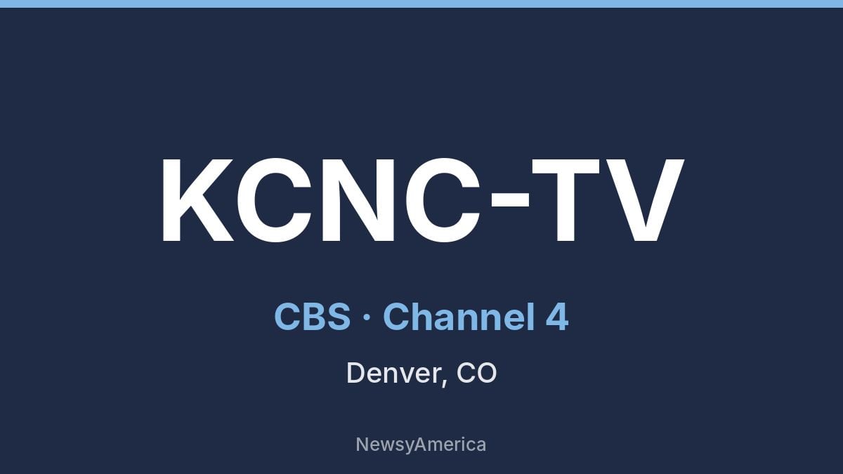 KCNC-TV – CBS 4 Denver