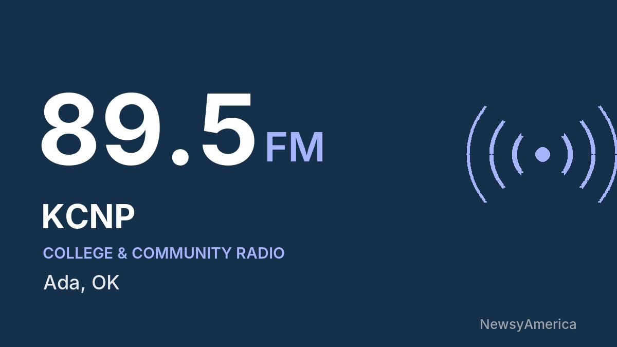 KCNP 89.5 FM – Ada