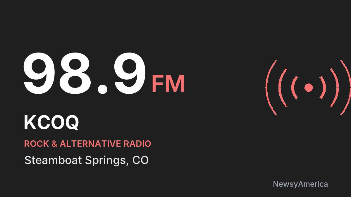 KCOQ 98.9 FM – Steamboat Springs