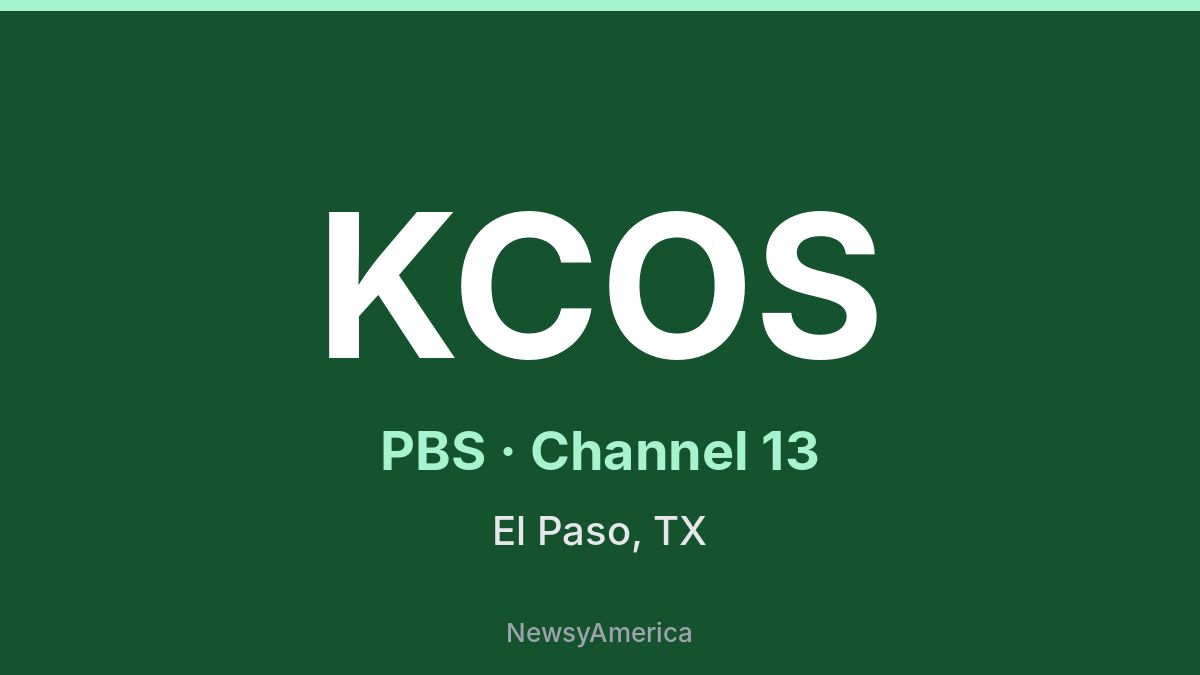 KCOS – PBS 13 El Paso