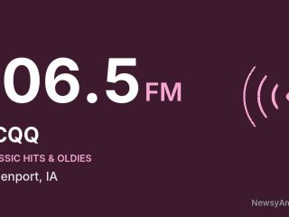 KCQQ 106.5 FM, Davenport, IA