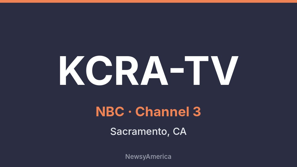 KCRA-TV – NBC 3 Sacramento