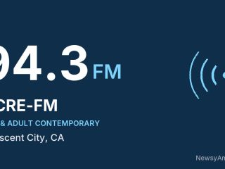 KCRE-FM 94.3 FM, Crescent City, CA