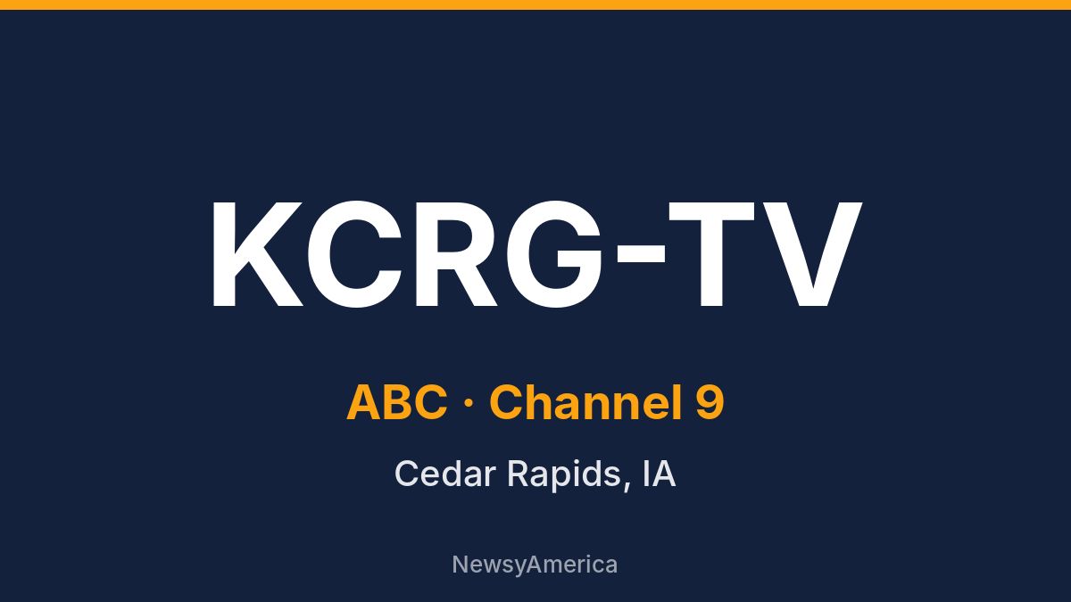 KCRG-TV – ABC 9 Cedar Rapids