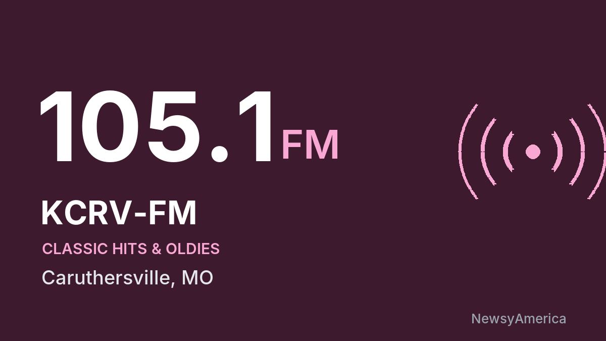 KCRV-FM 105.1 FM – Caruthersville