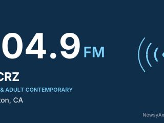KCRZ 104.9 FM, Tipton, CA