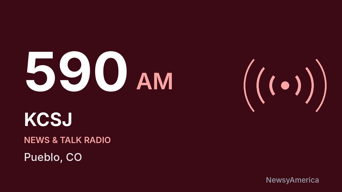 KCSJ 590 AM – Pueblo