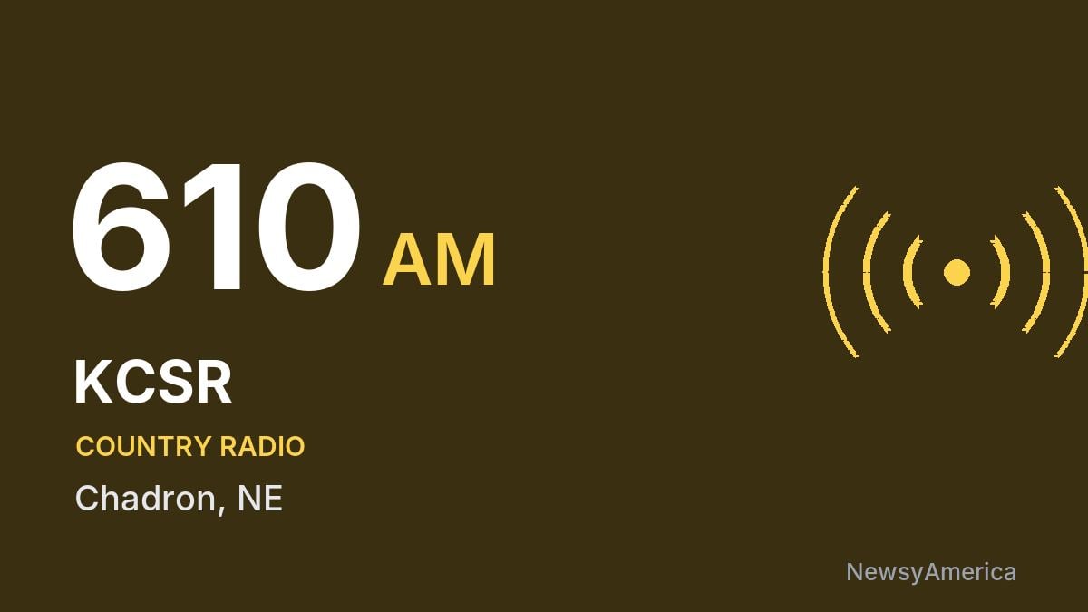 KCSR 610 AM – Chadron