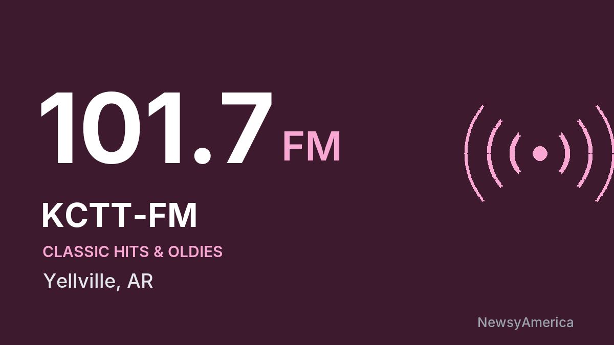 KCTT-FM 101.7 FM – Yellville