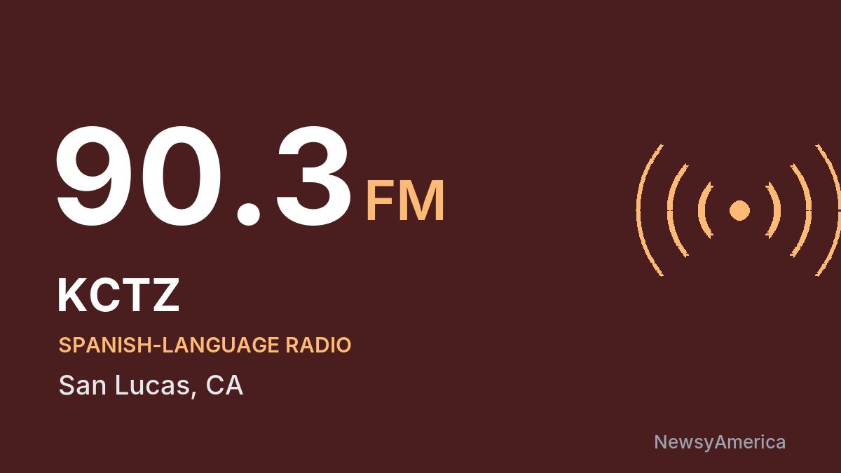 KCTZ 90.3 FM – San Lucas