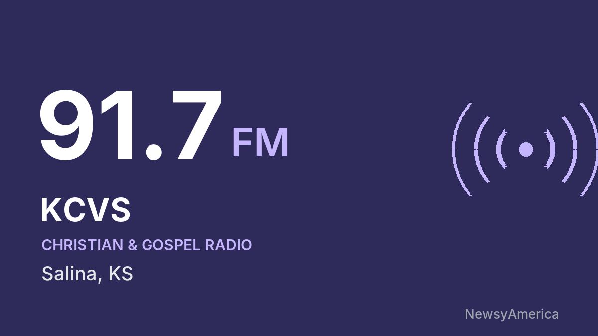 KCVS 91.7 FM – Salina