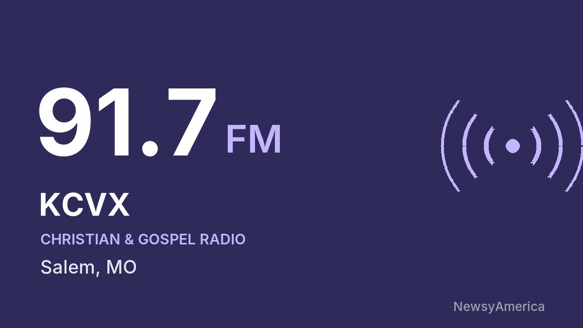 KCVX 91.7 FM – Salem