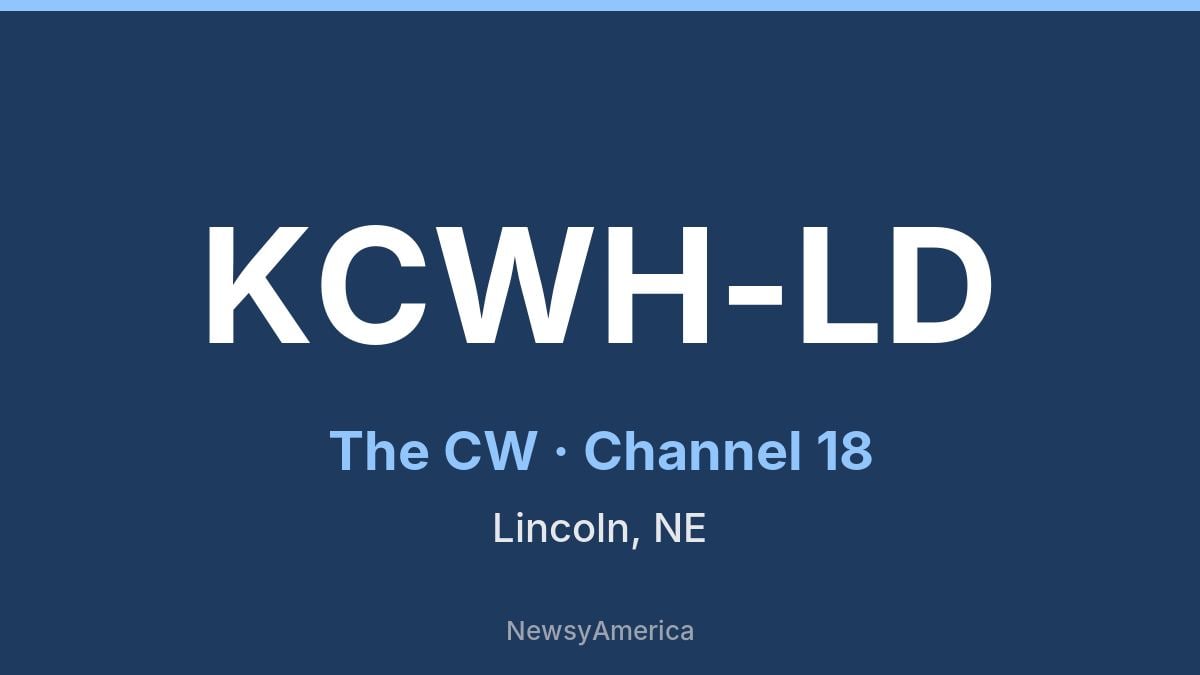 KCWH-LD – The CW 18 Lincoln