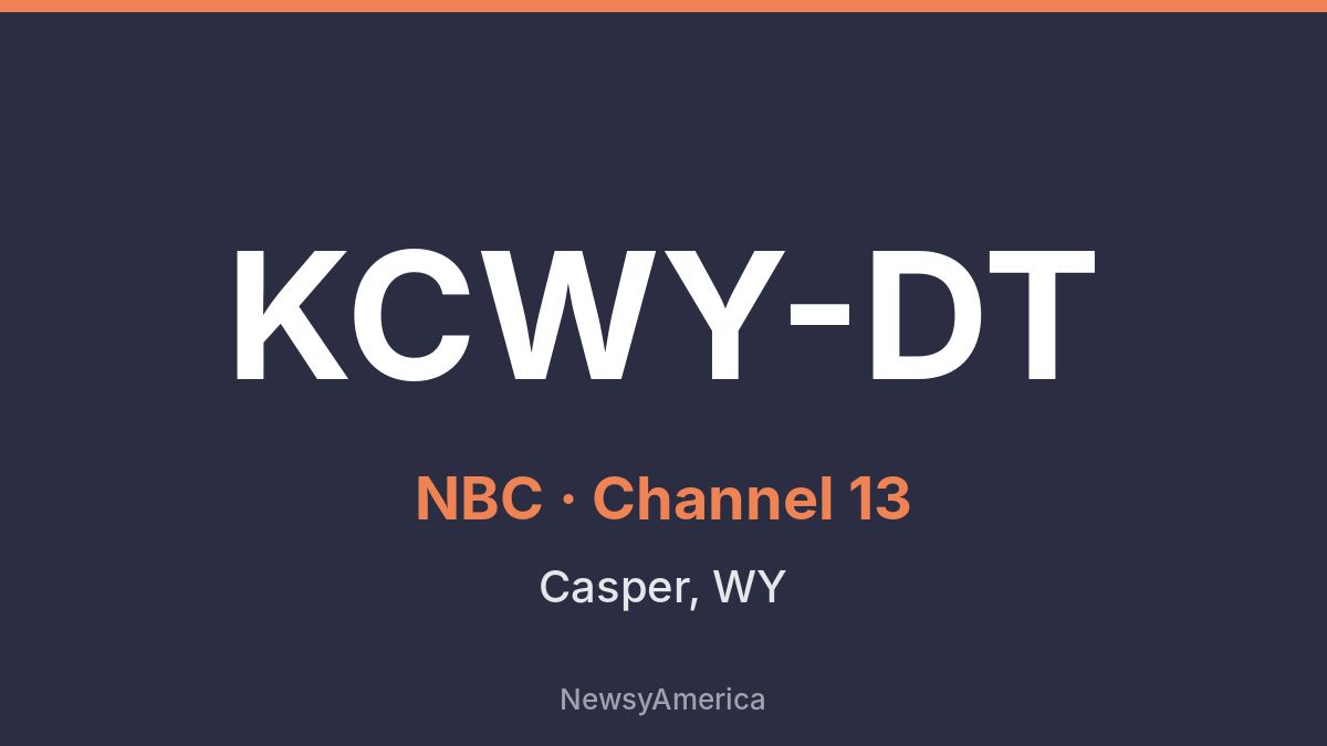 KCWY-DT – NBC 13 Casper